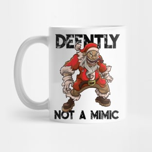 Roleplaying Mimic Creature RPG Joke Meme DM PnP Christmas Mug